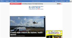 Desktop Screenshot of ilgiunco.net
